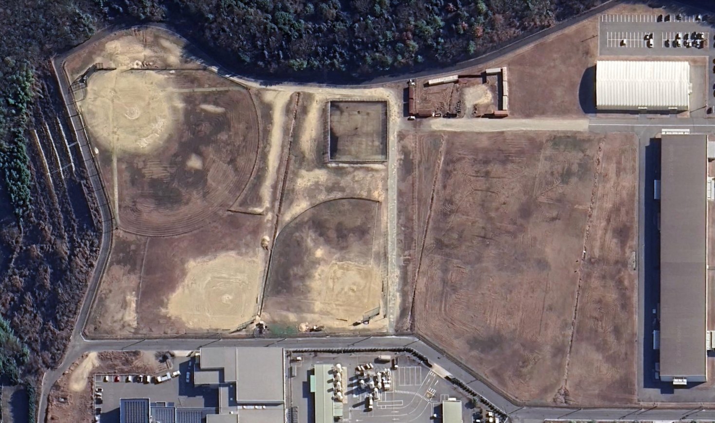 株式会社古川製作所グランドの航空写真